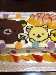 リラックマケーキ-レシピのメイン写真