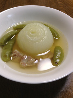 簡単手間なし 玉ネギのスープ煮-レシピのメイン写真
