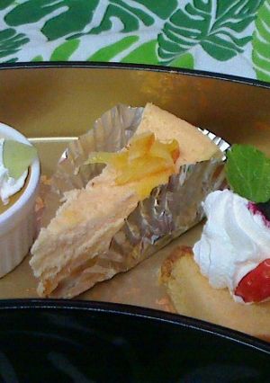 チーズケーキ風、ドリップヨーグルトで！-レシピのメイン写真