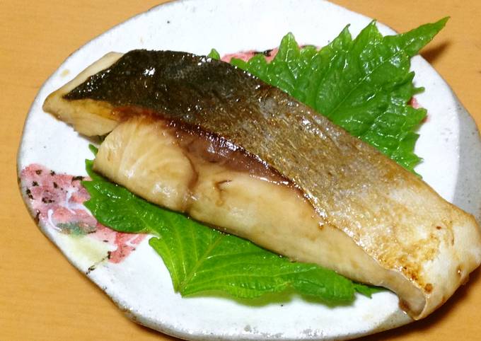 ツバス カマ焼き オファー フライパン