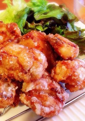 カリッとジューシー★麺つゆde簡単唐揚げ-レシピのメイン写真