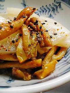 大根となめこの梅味噌風味-レシピのメイン写真