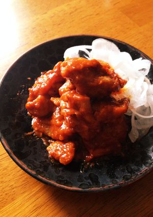 うまからっ! ブルダック風ピリ辛チキン-レシピのメイン写真