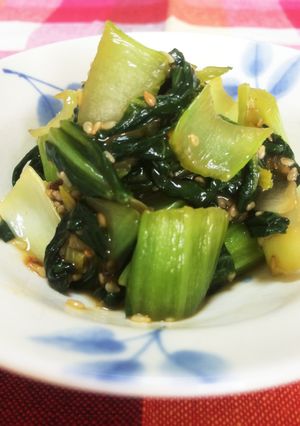 シンプル♡青梗菜のオイスター炒め-レシピのメイン写真