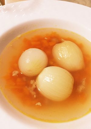 ころころかわいい♡新タマのコンソメスープ-レシピのメイン写真