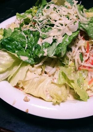サラダうどん(ゴマダレ)-レシピのメイン写真