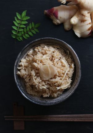 天然だしパックで作る 新生姜のごはん-レシピのメイン写真