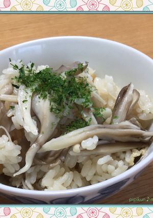 きのこたっぷり☆炊き込みご飯-レシピのメイン写真