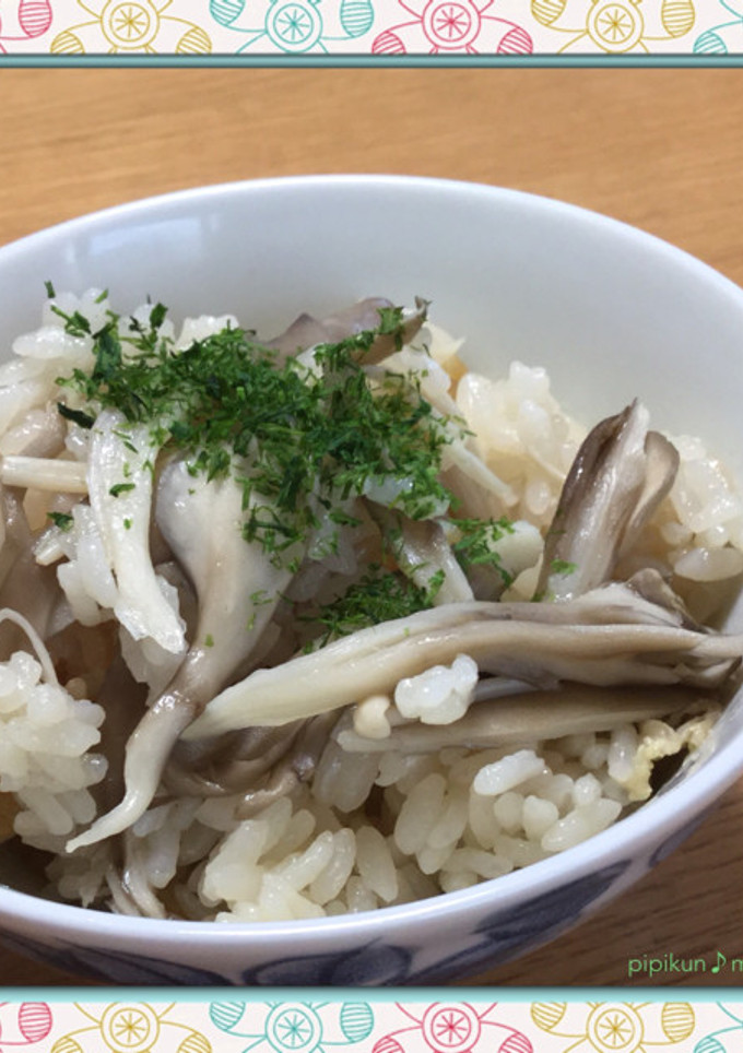 きのこたっぷり☆炊き込みご飯-レシピのメイン写真