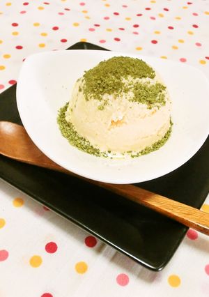 バニラアイスに抹茶塩♪-レシピのメイン写真