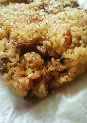 牛丼おこわ-レシピのメイン写真