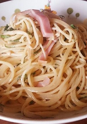簡単！大葉の和風パスタ-レシピのメイン写真