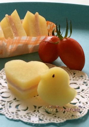 簡単☆じゃがいもハムチーズ♡お弁当に♡-レシピのメイン写真