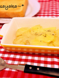ジャガイモと玉ねぎのチーズ焼き-レシピのメイン写真
