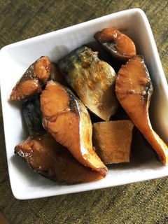 脂のってふっくら美味しい!塩さばの甘辛煮-レシピのメイン写真