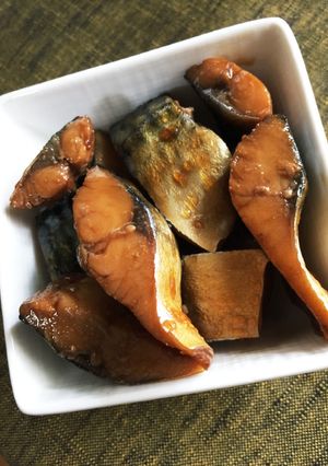 脂のってふっくら美味しい！塩さばの甘辛煮-レシピのメイン写真