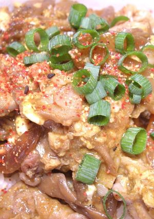 簡単ピリ辛! 和風カレー丼-レシピのメイン写真