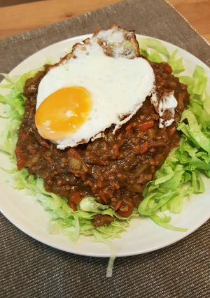 簡単！カフェランチ風キーマカレー-レシピのメイン写真