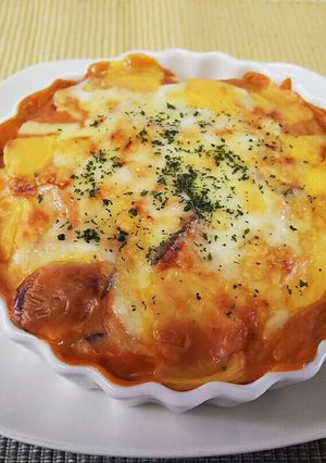 簡単お一人様ランチ~トマトドリア-レシピのメイン写真