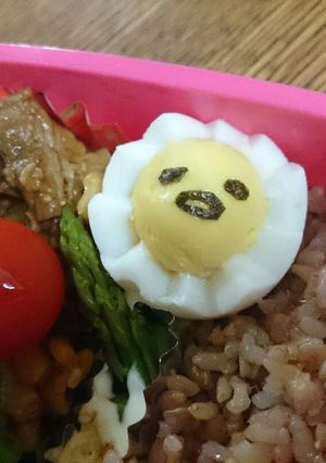 ♬簡単キャラ弁『ぐでたま』♬-レシピのメイン写真