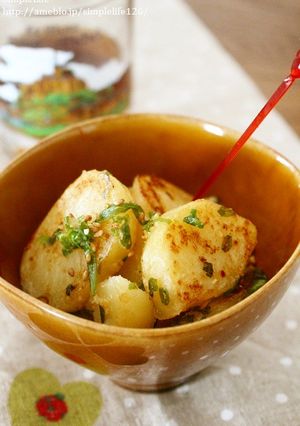 お弁当にも☆じゃがいもの味噌にんにく炒め-レシピのメイン写真