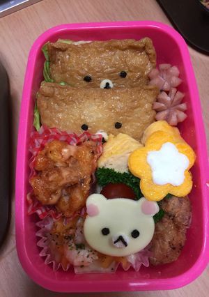 リラックマ弁当-レシピのメイン写真