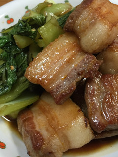 簡単!ラー油入り豚バラさっぱり角煮-レシピのメイン写真