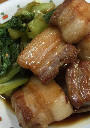 簡単！ラー油入り豚バラさっぱり角煮-レシピのメイン写真