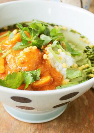 ボンカレー茶漬け-レシピのメイン写真