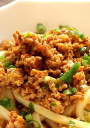 汁なし坦々うどん-レシピのメイン写真