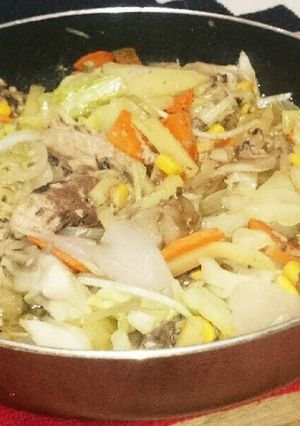 お一人様ランチ さば缶-レシピのメイン写真