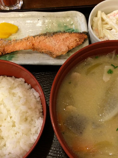 明太(たらこ)シャケ-レシピのメイン写真