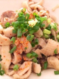 節約簡単!計量不要!鶏皮サッパリ柚子風味-レシピのメイン写真