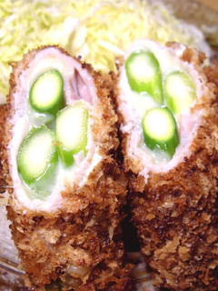 簡単! アスパラ3本のチーズ肉巻きフライ-レシピのメイン写真