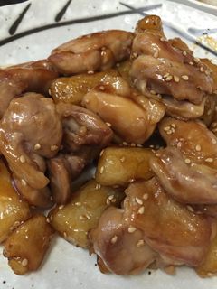 鶏肉と長芋の甘辛炒め-レシピのメイン写真