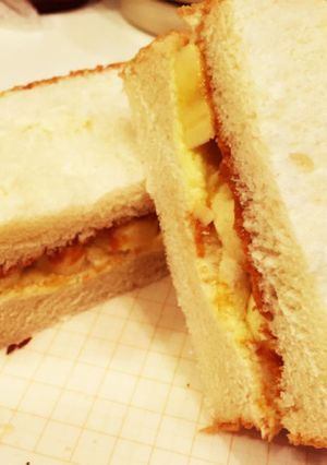 バナナきな粉サンド-レシピのメイン写真