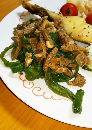 簡単♪青椒肉絲的な物(/o＼)-レシピのメイン写真