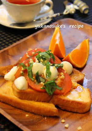 モッツアレラとトマトのフレンチトースト-レシピのメイン写真