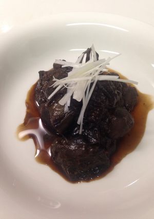 鶏レバーとなすの甘味噌煮-レシピのメイン写真