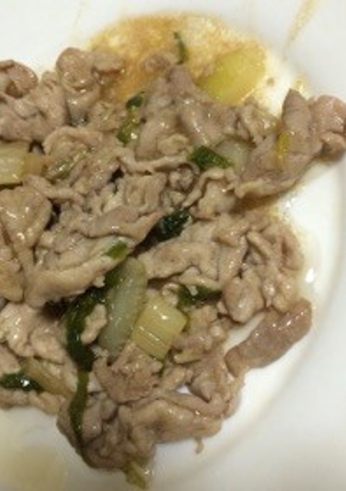 お肉とセロリのさっぱり炒め！-レシピのメイン写真