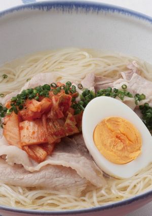 ☆冷やし豚キムチそうめん-レシピのメイン写真