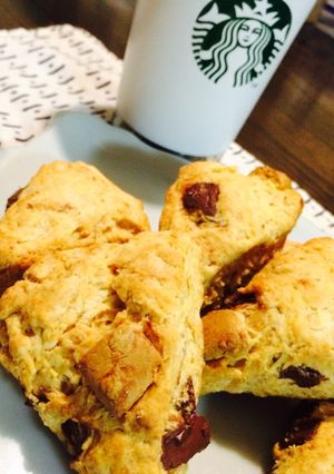 スタバぽいチョコスコーン-レシピのメイン写真