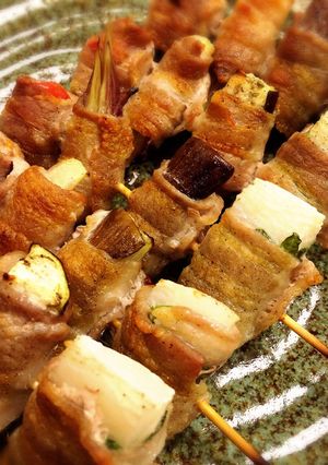 【BBQでも！】豚バラで4種の串焼き♪-レシピのメイン写真