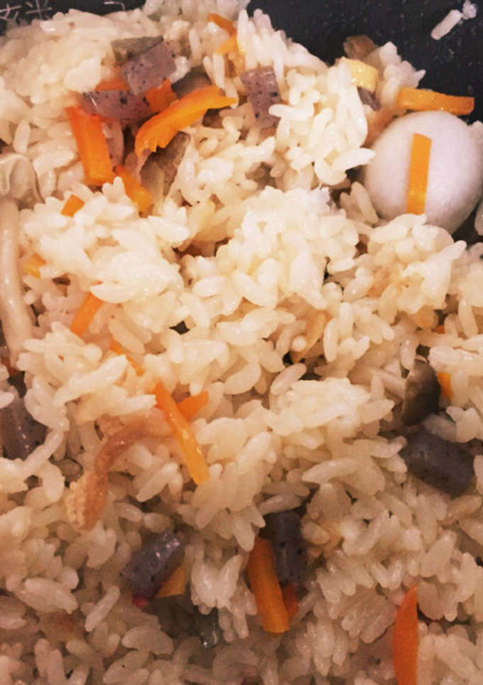 里芋の炊き込み御飯-レシピのメイン写真