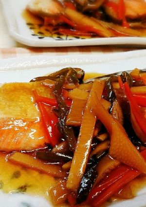 鮭の甘酢あんかけ-レシピのメイン写真
