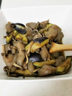 茄子とこんにゃくの炒め煮-レシピのメイン写真