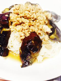 トロトロ!ナスの煮浸しそうめん-レシピのメイン写真