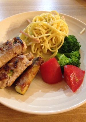ズッキーニの豚肉ロール-レシピのメイン写真