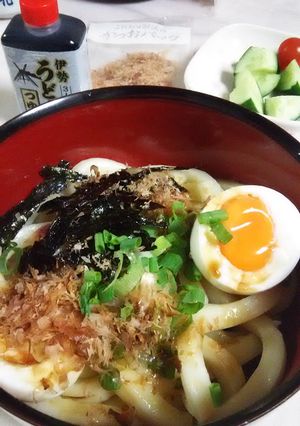 おかかたっぷり伊勢うどん-レシピのメイン写真