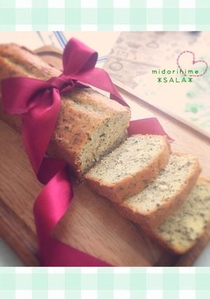 アールグレイ香る♪紅茶のパウンドケーキ☆-レシピのメイン写真